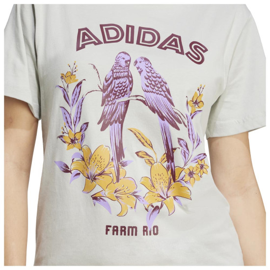 Adidas Γυναικεία κοντομάνικη μπλούζα x FARM Rio Graphic Tee